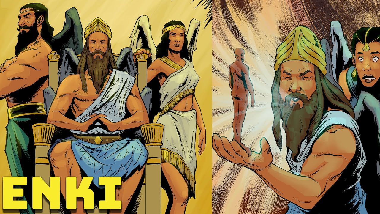 Enki – O Deus Sumério que Criou a Humanidade