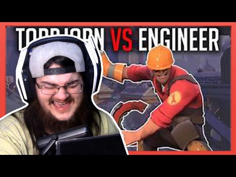 TF2 Fan Reacts to TORBJORN VS ENGINEER RAP BATTLE by JT Music (Overwatch vs TF2)!