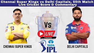 🔴IPL 2022 Live Match -  DC vs CSK | Delhi Capitals vs Chennai Super Kings | Live Cricket 19 Gameplay