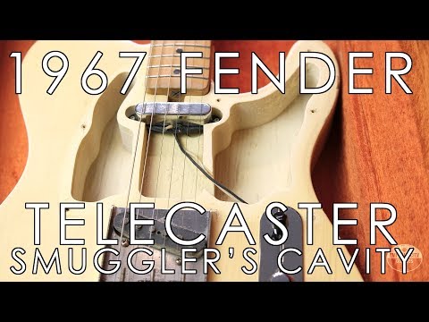 "Pick of the Day"- 1967 Fender Telecaster w/"Smuggler's Cavity"