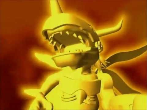 Wargreymon Digivolution in Japanese.