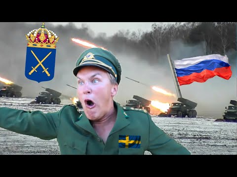 Sverige rustar inför Ryssland