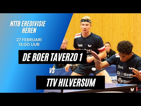 Eredivisie 2022: De Boer Taverzo 1 - TTV Hilversum