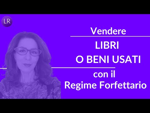 , title : 'Vendere libri (o beni) usati: con il Regime Forfettario si può?'