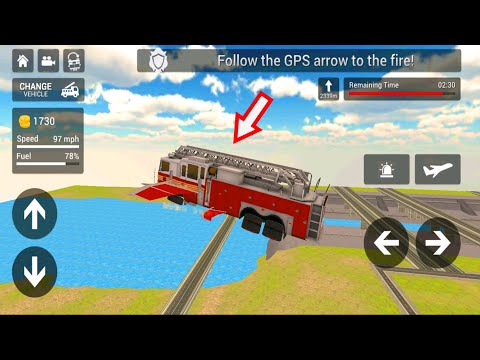 Flying Fire Fighter Truck - Fire Truck Transformation 2021 - Android IOS Gameplay - EP4