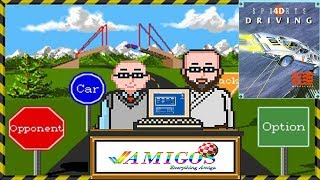 4D Sports Driving Review | Commodore Amiga | Amigos: Everything Amiga Podcast 245