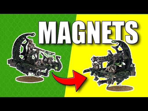 How to magnetise a Necron Annihilation/Command Barge