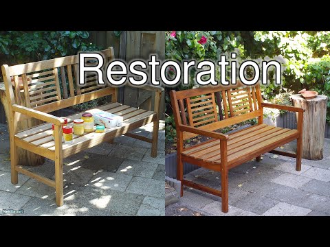 Wooden bench Restoration