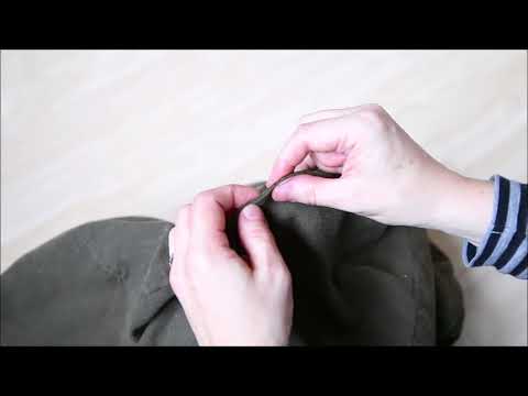 Housujen ratkenneen sauman korjaus piilopistoilla