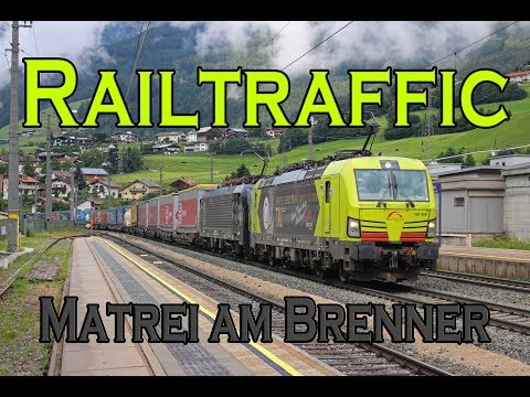 Railtraffic in Matrei am Brenner! After rain comes sunshine!