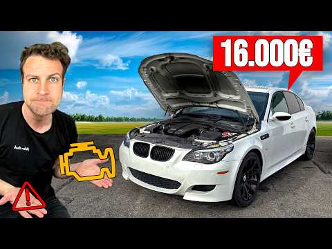 ICH HABE DEN GÜNSTIGSTEN V10 BMW M5 GEKAUFT UND ES GIBT SOFORT PROBLEME!