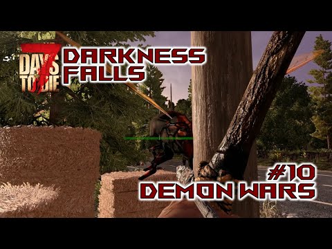 7 Days to Die Darkness Falls Mod | Surviving Our 1st Day, Scouting Our City & B22 Notes! | Lets Play