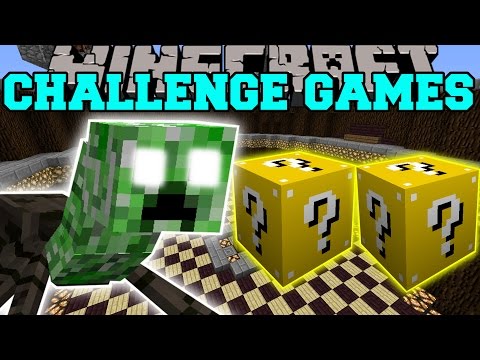 Minecraft: CREEPER SPIDER MUTATION CHALLENGE GAMES - Lucky Block Mod - Modded Mini-Game