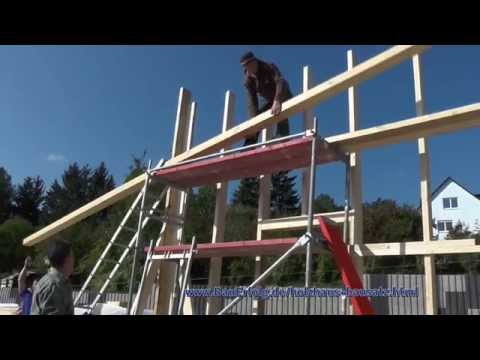 BauErfolg Bausatz Holzhaus. Aufbau Teil 2