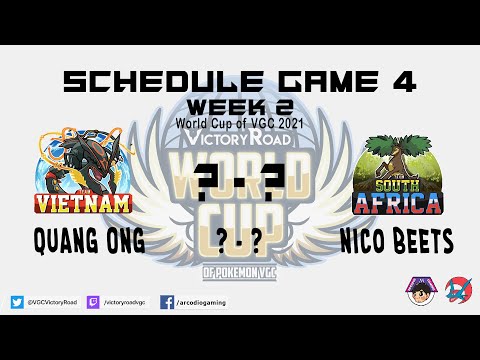 [Bình luận] VictoryRoadVGC World Cup - Quang Ong (Vietnam) vs. Nico Beets (South Africa)