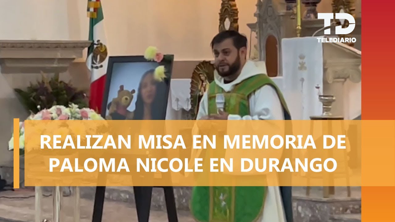 Realizan misa en honor a Paloma, menor de 14 años que murió en Durango por presunta cirugía estética