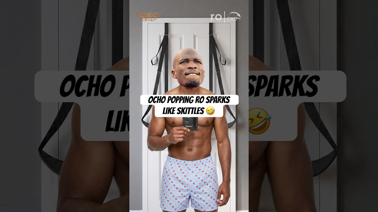 Ocho has to be stopped! Presented by @ro.co. He’s out here on swings & popping Ro’s like Skittles🤣