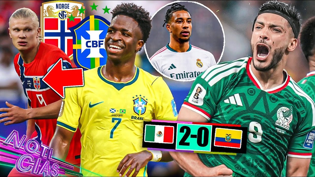 ¡México echa a Ecuador! | Haaland se ve fuera | "El Bernabéu por Olise"