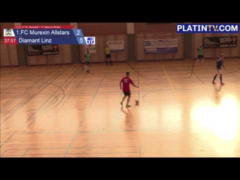 21.01.17 Wr. Neustadt 1. FC Murexin Allstars - FC Diamant Linz - Highlight  (2. Halbzeit / 38:05) am