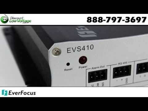 Everfocus NVR EVS410 4 channel portable network video recorder