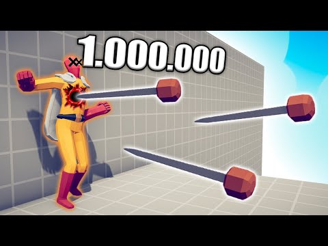 1.000.000 DAMAGE BLOWDART 1 vs 1 TOURNAMENT - TABS | Totally Accurate Battle Simulator 2023