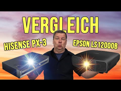 Technik-Battle - Laser TV (Hisense PX3) vs. Beamer (Epson LS12000)!!!!