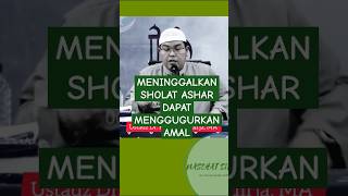 Download lagu MENINGKALKAN SHOLAT ASHAR DAPAT MENGGUGURKAN AMAL, ustadz Dr. Firanda Andirja, MA #nasehat mp3