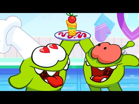 Capa de As Histórias do Om Nom: Desafio de comida - Desenhos Animados para Crianças