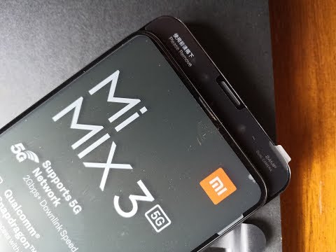 Xiaomi MI MIX 3 5G - Sliding mechanism