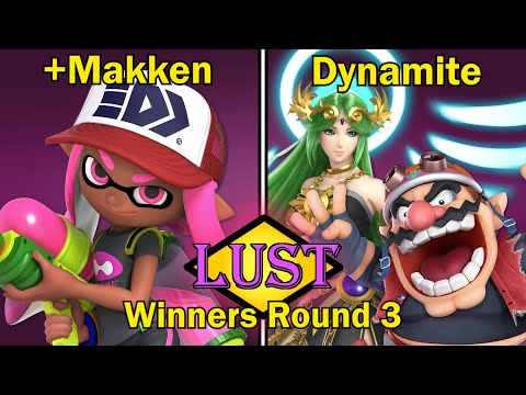 LUST 46 - +Makken (Inkling) vs Dynamite (Palutena, Wario) Winners Round 3 SSBU