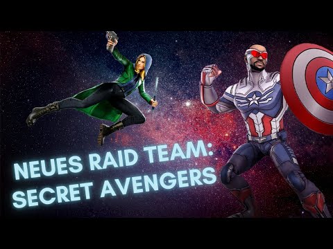 Neues Geschick-Raid Team: Secret Avengers  - Sam und Sharon erklärt - MARVEL Strike Force - MSF