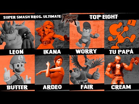 The Turning Point Super Smash Bros Ultimate Top 8 ft. LeoN, Butter, Ikana, Ardeo, & worry