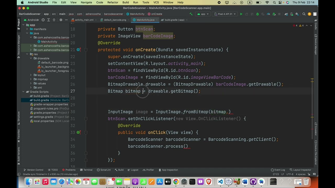 How to Implement Barcode Scanning in Android with MLKit: A Comprehensive Guide | Android Studio