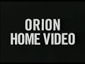 ORION Home Video Promo Reel 1 VHS
