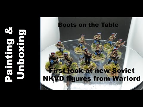 First look at new Soviet NKVD figures from Warlord Games