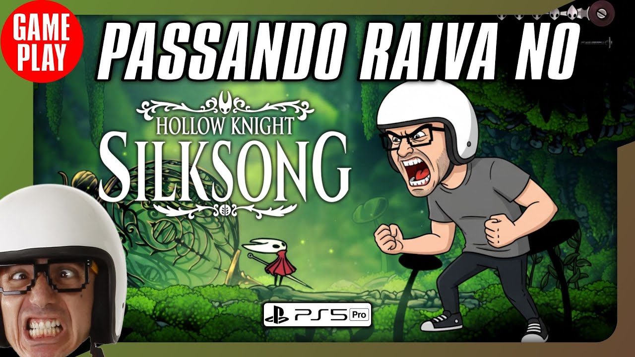 🎮🚨PASSANDO RAIVA NO Hollow Knight: Silksong #silksong