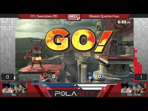 CFL Smackdown Ultimate 210 - Blank (Chrom) vs Doc (Incineroar) - Winners Top 16