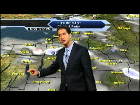 Monday morning weather forecast for December 1, 2014