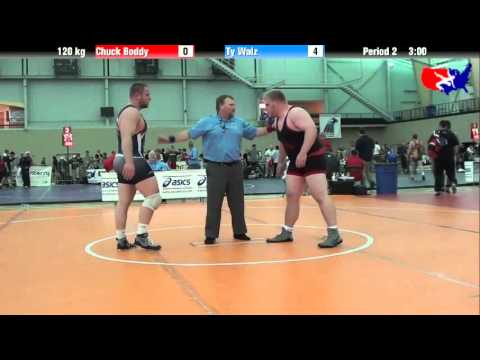 Chuck Boddy vs. Ty Walz at 2013 ASICS University Nationals - FS