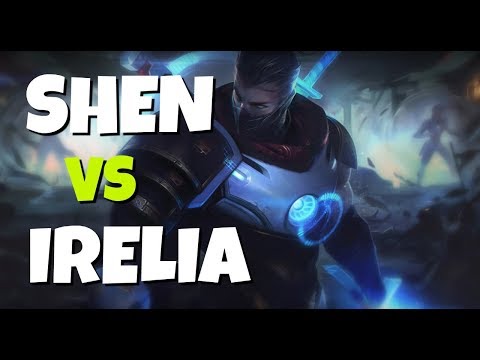 Shen vs Irelia Top Lane Season 8! League of Legends