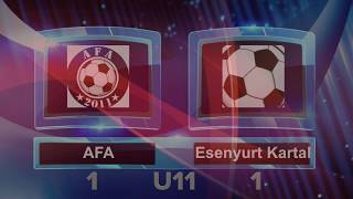 AFA U11 kapanış maçı