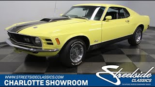 Video Thumbnail for 1970 Ford Mustang