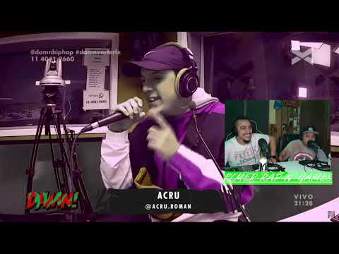 ACRU | FREESTYLE EN DAMN 2019! // VIDEO REACTION // Elmer Rap N' Games
