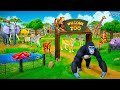 Zoo Animals Vs Gorilla Ultimate Jungle Clash Elephant Tiger Zebra Deer Monkey Bear