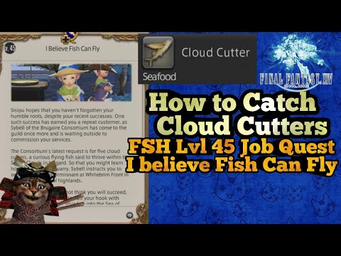 How to Catch Cloud Cutters for FSH Lvl 45 Job Quest I Believe Fish Can Fly