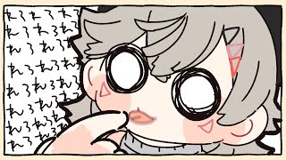 「舐めて」と言われたから舐めたのに否定されて怒る小森めと【手描き切り抜き/橘ひなの/兎咲ミミ/小森めと/紫宮るな/千燈ゆうひ/紡木こかげ/ぶいすぽっ!】