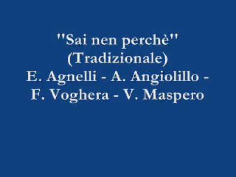 Sai nen perchè - Edoardo Agnelli / Antonello Angiolillo / Fabrizio Voghera / Valeriano Maspero