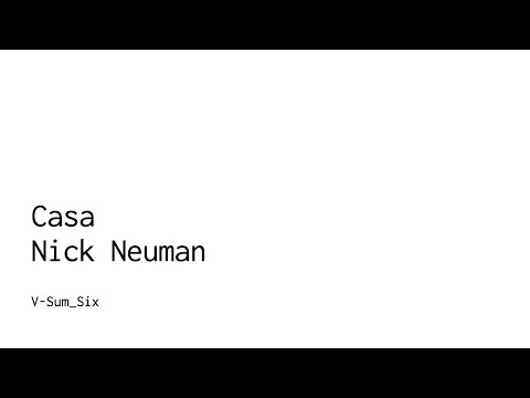 Casa technical briefing thumbnail