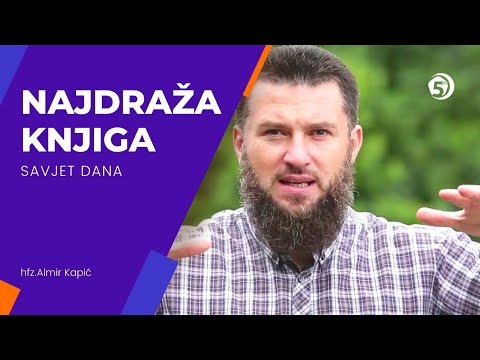 Najdraža knjiga - Savjet dana, hfz. Almir Kapić