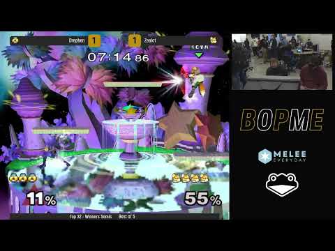 BOPME 20 - Winners Semis - (Sheik/Zelda) Drephen vs Zealot (Fox)